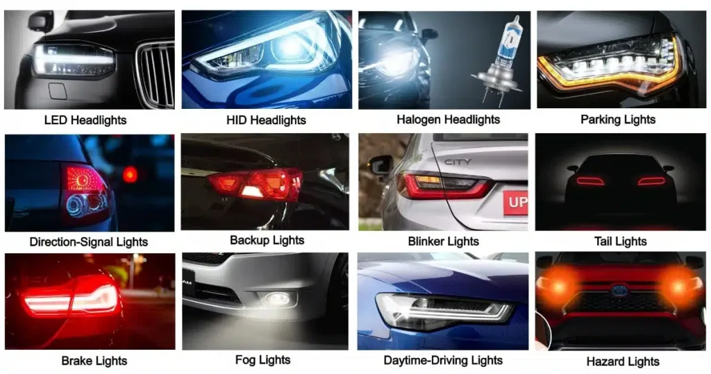 Car Light Types
