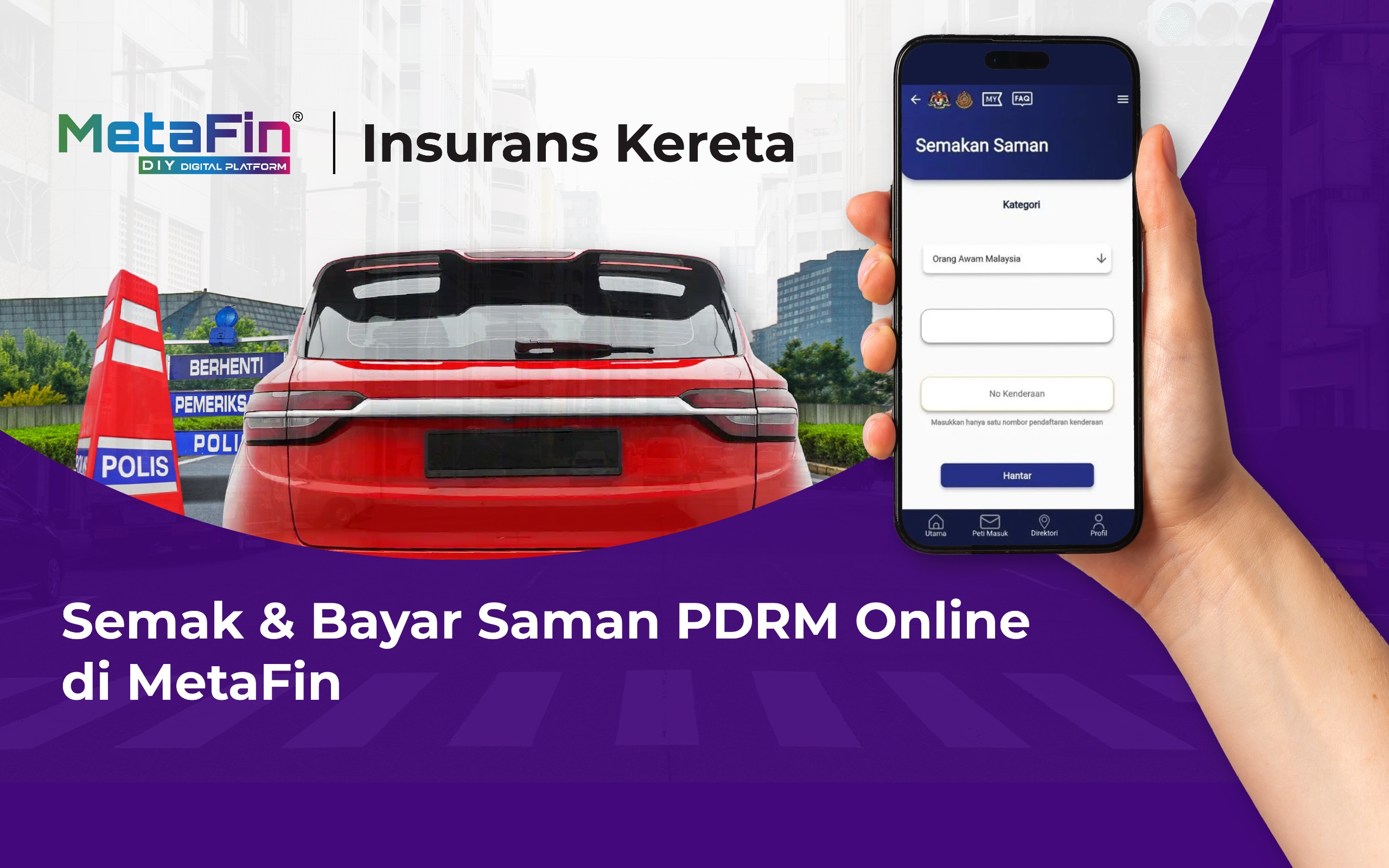 Semak dan Bayar Saman PDRM