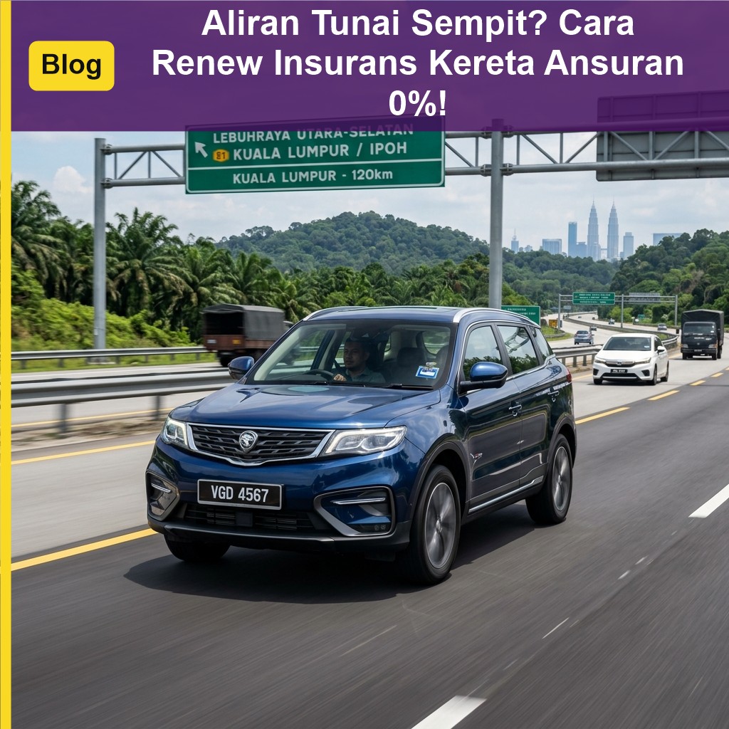 SPayLater Insurans Kereta 0 Interest