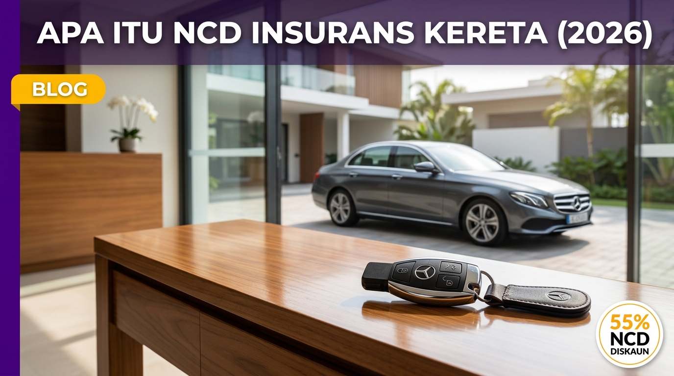 Semakan Apa Itu NCD Insurans Kereta Malaysia 2026 - Potongan Diskaun Tanpa Tuntutan 55%