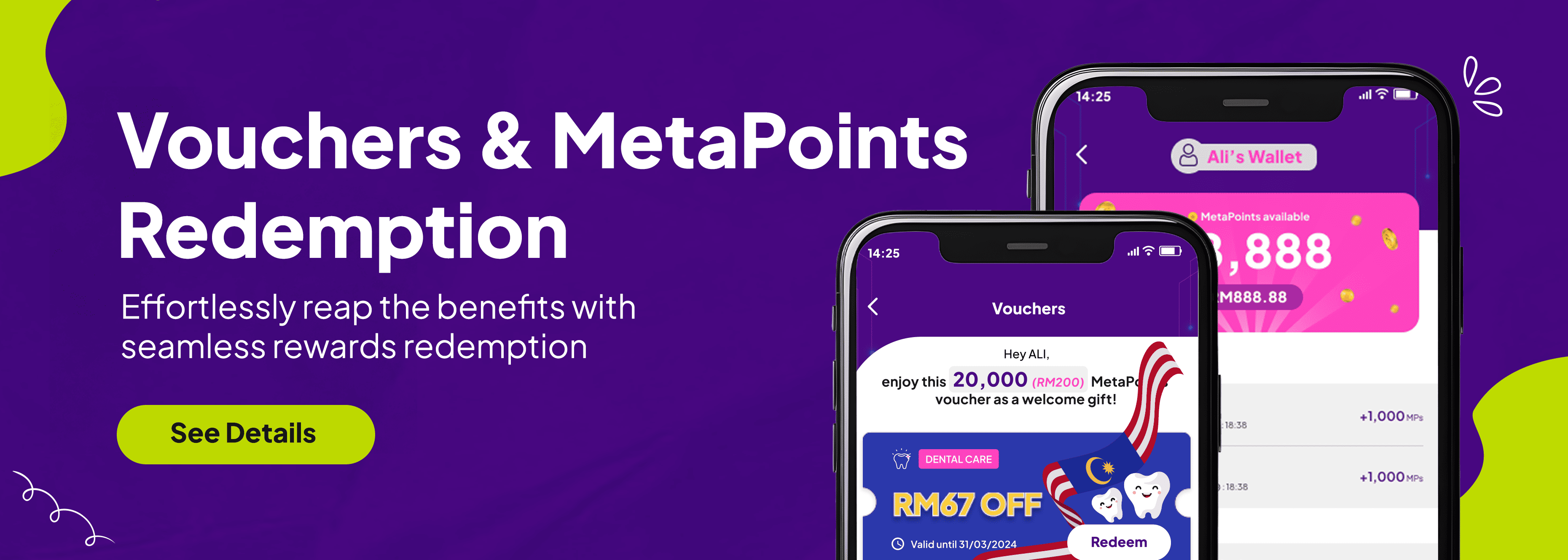 metafin car points roadtax banner