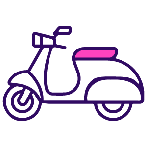 metafin motorcycle insurance icon