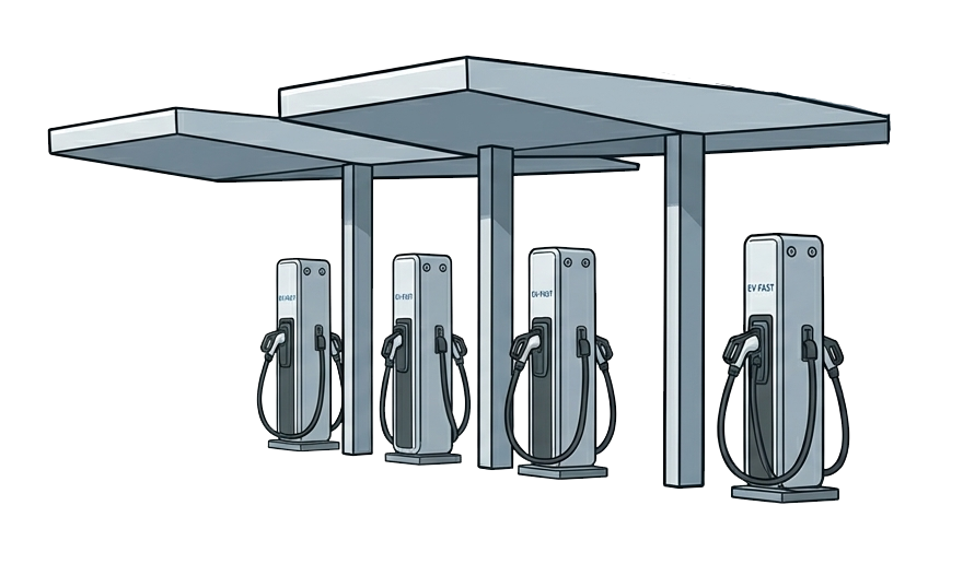 EV Car Left